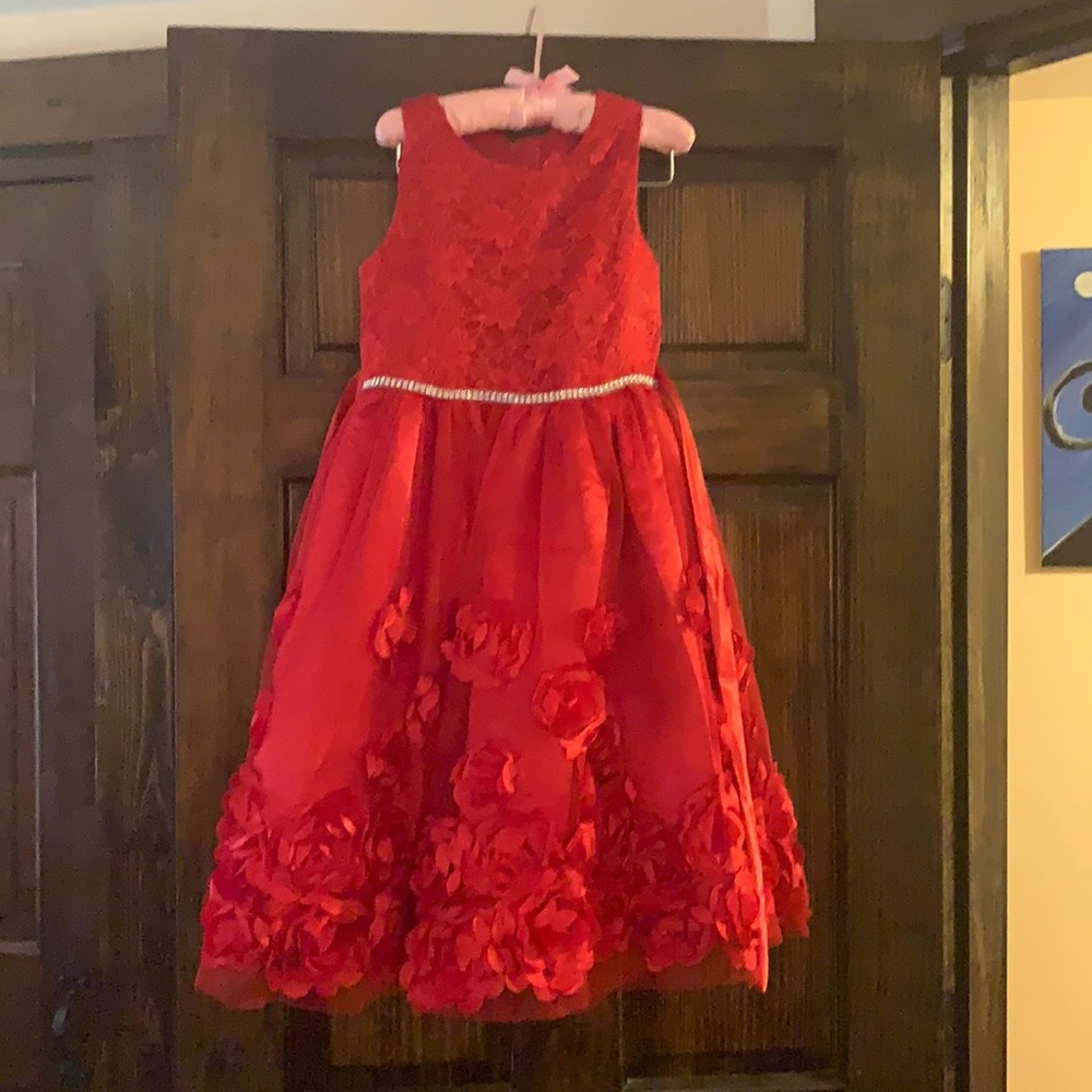 Beautiful red dress
